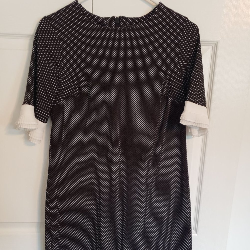 NY&Co Black & White Polka Dot Dress